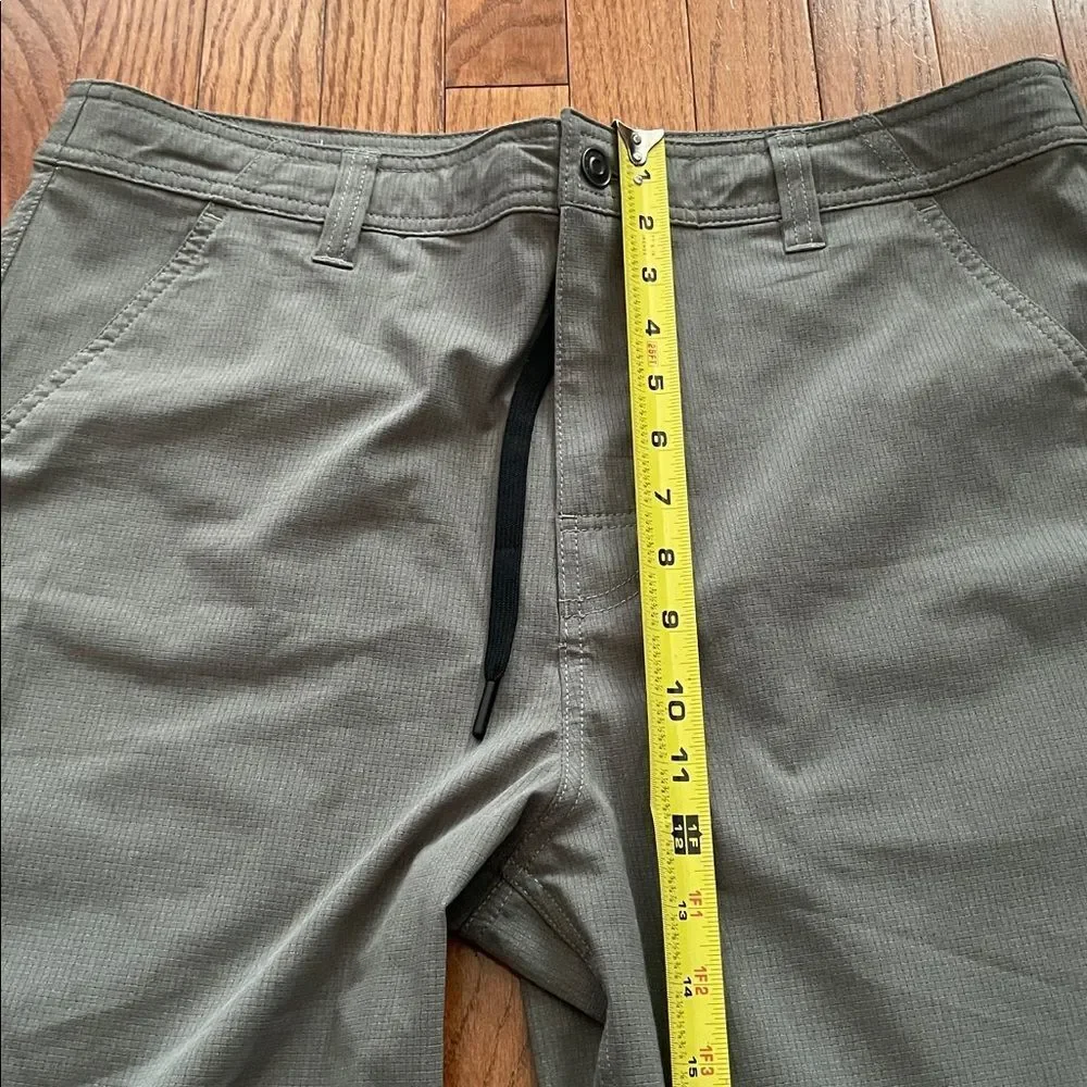 Prana Green Shorts Men’s Sz 36